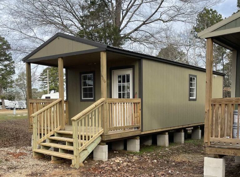 Jackson's Place cabins with AJ